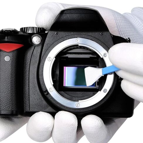 100Pcs Camera Lens Maintenance Swabs 12/16/24mm Small Size Lens Fiber Tip for Spotless Imaging Devices Professional Camera Tool in Saudi Arabia