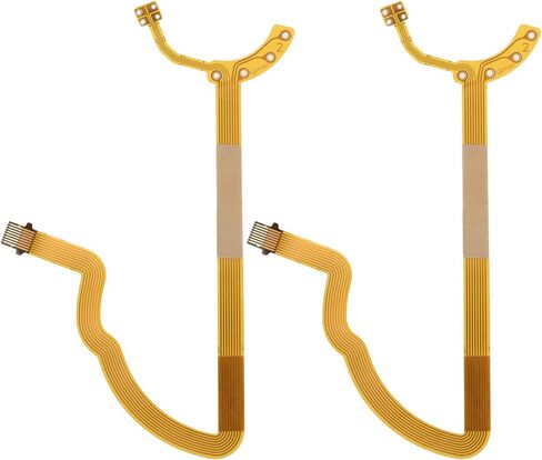 2pcs 17-85mm f/4-5.6 Lens Aperture Flex Ribbon Replacement Cable Compatible with Canon EF-S in Saudi Arabia