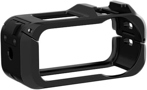 Sturdy Aluminum Alloy Protective Cage for DJI Osmo Nano for DJI Mic Anti-impacts Quick Release Frame Case with 1/4" Threaded Hole and Cold Shoe Mount for Attaching Video Light andTripod in Saudi Arabia