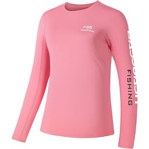 BASSDASH Women’s UPF 50+ UV Sun Protection Long Sleeve Shirts Quick Dry T-Shirt for Fishing Hiking Kayaking