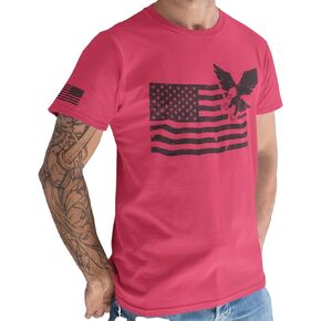 3H American Strength Graphic Tee - Bold and Timeless Design