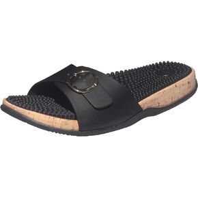 Revs Premium Acupressure & Reflexology Massage Sandals Women. Shock Absorbing, Cushion Sole with Orthotic Arch. Stimulate Pressure Points, Relieve Pain, Boost Circulation