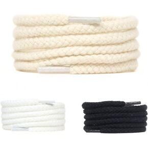 Rope laces 8mm, Rope laces for sneakers, 130/160cm, Rope Laces For Air Force 1, Rope Shoe Laces in Kuwait