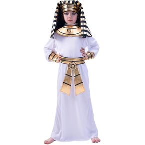 Egyptian Pharaoh Costume for Kids Black/White