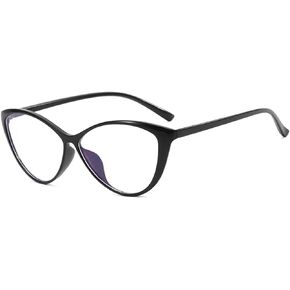 BOQGYAS Cat Eye Nearsighted Glasses Distance Glasses Womens Shortsighted Glasses