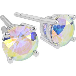 AAA+ Quality Crystal Stud Earrings For Women Sterling Silver, Sterling Silver Stud Earrings For Women, Earrings For Women Studs