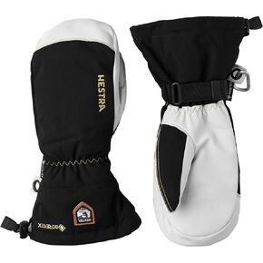 Hestra Army Leather Gore-TEX - Waterproof, Long-Cuffed Snow Mitt for Skiing, Snowboarding and Mountaineering