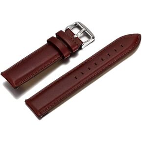18MM 20MM 22MM Quick Release Spring Bar Vintage Red Oil Wax Cowhide Black Dark Brown Genuine Cow Leather Strap Fit For DW SKX Smart Watch