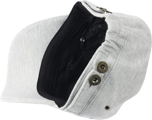 RaOn A173 جمجمة الشيطان ستار معدن مسمار الموضة الشرير نادي قبعة عسكرية كاديت قبعة عسكرية in Kuwait