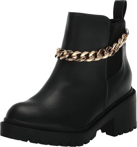 EVANS Women's Wide Fit Ankle Boot Amelia Ch in Saudi Arabia