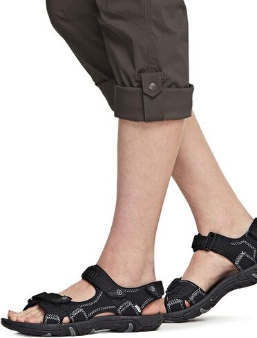 سروال CQR النسائي للمشي لمسافات طويلة قابل للتحويل، خفيف الوزن قابل للتمدد وسريع الجفاف، سروال سفاري للرحلات الخارجية in Kuwait