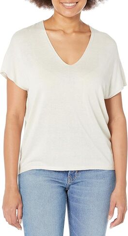 NIC+ZOE Women's Relaxed V Sweater Tee in Saudi Arabia