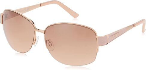 نظارات شمسية مستطيلة واقية من الأشعة فوق البنفسجية 400 من Rocawear R578 Mod Metal. هدايا للنساء مع الذوق، 64 ملم in Saudi Arabia