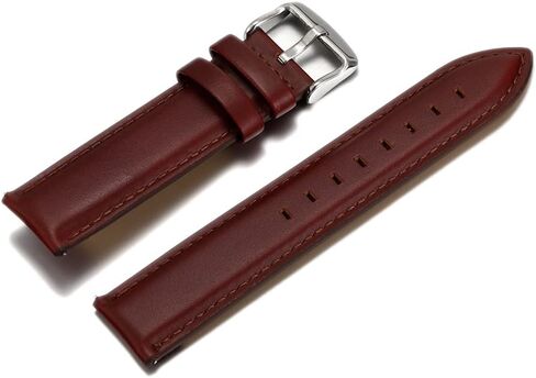 18MM 20MM 22MM Quick Release Spring Bar Vintage Red Oil Wax Cowhide Black Dark Brown Genuine Cow Leather Strap Fit For DW SKX Smart Watch in Saudi Arabia