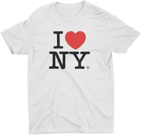 تي شيرت I Love NY للرجال للجنسين مرخص رسميًا in Saudi Arabia