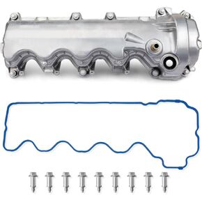 Left Side Valve Cover Compatible with Ford F-150 F-250 F-350 Expedition Explorer Mustang Mark LT Navigator Mountaineer 4.6L 5.4L 2004-2014