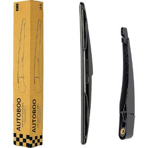 AUTOBOO Replacement For FORD EDGE 07-14 Lincoln MKX 2007-2013 Rear Windshield Back Wiper Arm Blade Cover Cap Set- -Original Factory Quality