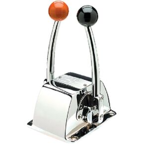 SEACHOICE Twin Lever Control Red Knob for 2840 & 2839