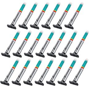 80 Packs Tyre Tread Depth Gauge Color Coded Tire Depth Gauge Tool Tire Tread Depth Accurate Measurement Tools