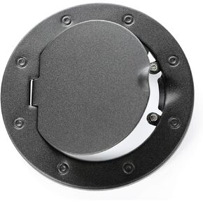 Rugged Ridge | Gas Cap Door, Non-Locking, Textured Black | 11229.05 | Fits 2007-2018 Jeep Wrangler JK/JKU