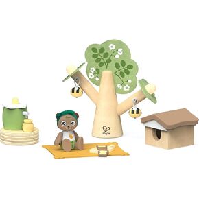 Hape Honey Bees Picnic, Green Planet Explorers | Educational Bee and Beehive Toy, for Kids Ages 3+ Years