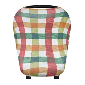 Copper Pearl Multi-Use Cover: Car Seat Covers, Nursing Cover, and Stroller Cover for Sun - Stretchy Fabric, All-Season Use, Stylish Designs, Easy Access for Moms - Tinsel