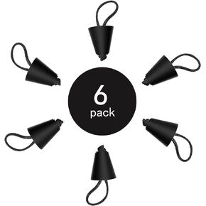 Hikeen Kayak Plugs Scupper Plugs Kayak Drain Plugs with Lanyard Kayak Plugs for Sit on Top