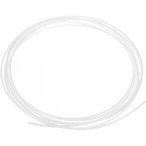MECCANIXITY PTFE خرطوم أنابيب بطول 200 سم / 6.56 قدم، 6 مم معرف 7 مم OD أنبوب درجة حرارة عالية، خرطوم طابعة ثلاثي الأبعاد عازل أبيض للنقل