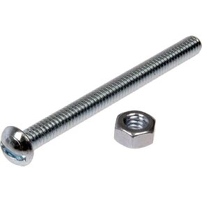 Dorman 784-614D Machine Screw With Nuts - 1/4 In.-20 X 3 In., 4 Pack