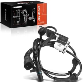 A-Premium ABS Wheel Speed Sensor Compatible with Chrysler, Dodge & Ram Models - Town & Country 2012-2016, Grand Caravan 2012-2020, C/V 2012-2015, 3.6L - Front Driver or Passenger, Replace# 68128181AB