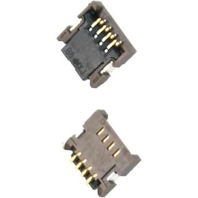 Xinjincang 5Pcs Gray Touch Screen Connector Ribbon Port Socket Replacement Kit for NDS NDSLite NDSL for 3DS for 3DS XL LL for New 3DS Wiiu PAD Part Nintendo 3DS and 2DS Accessory Kits