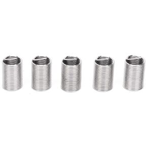 20Pcs 304 Stainless Steel Wire Inserts Screws Sleeve Assortment Kit, M12 x 1.25 Wire Thread Inserts Steel Sheath, Helicoil Type Thread Repair Conversion Sleeve (2.5D)