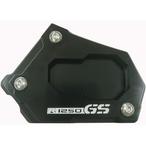 CNC Motorcycle Side Kickstand Foot Side Stand Extension Pad Plate Compatible with BMW R1250GS ADV LC Rallye 2018-2021