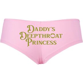 Knaughty Knickers Daddys Deepthroat Princess Sexy DDLG Baby Pink Slutty Panties