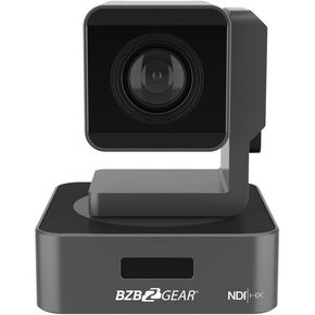 BZB GEAR Compact PTZ 1080P FHD 20X/30X Zoom NDI Camera with HDMI/SDI/USB 3.0/POE (Gray - 20X Optical Zoom)