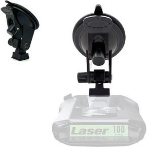 LycoGear Strong Suction Mount w/Magnetic Dock Cradle for Cobra RAD 700i Dual Pro 360 & Road Scout Radar Detectors (EZ Magnet Connection)