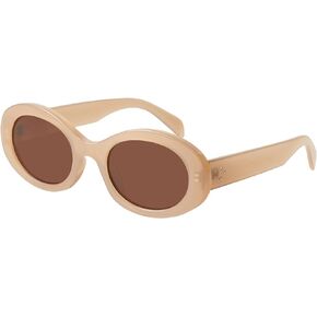 mosanana Oval Retro Trendy Sunglasses for Women Cool Cute Fashion 90s Style MS52371