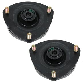 Front Upper Shock Strut Mount Kit Plate Bearing Pair Set of 2 For Honda Civic