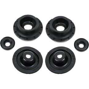Front Upper Shock Strut Mount Kit Cushion Bering Pair Set of 2 For VW Golf Jetta