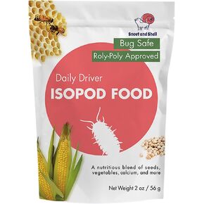 طعام Isopod من Snout and Shell: مجموعة مختارة وفيرة تم تصميمها لإثراء بيئة حيوانك الأليف ونظامه الغذائي (برنامج التشغيل اليومي)
