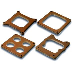 Moroso 65018 Wood Carburetor Spacer, 1/2" Thick, Fits Quadrajet Carbs