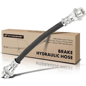 A-Premium Rear Side Brake Hydraulic Hose Compatible with Chevy, Cadillac, Buick, Oldsmobile and Pontiac Models - Beretta, Cavalier, Corsica, Cimarron, Deville, Eldorado, Seville, Skyhawk, Skylark