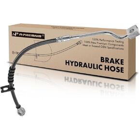 A-Premium Rear Center Brake Hydraulic Hose Compatible with Select Ford Models - Excursion 2000-2005, For F-250 Super Duty 1999-2004, For F-350 Super Duty 1999-2004, 4WD - Replace# F81Z2282KA