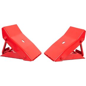 BIG RED AD4664 Torin Steel Safety Wheel Chock: Foldable Tire Stop, Red, 1 Pair, 10.52 x 8.48 x 8.99 cm in Kuwait