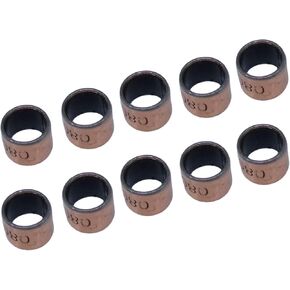 10 قطع SF-1 0808 جلبة محمل ذاتية التشحيم، 8 × 10 × 8 ملم in Kuwait