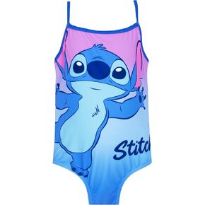 Disney Lilo and Stitch Swimsuit | Lilo and Stitch Bathing Suit | Girls' One-Piece Swimwear | Cute Stitch Swimming Suit