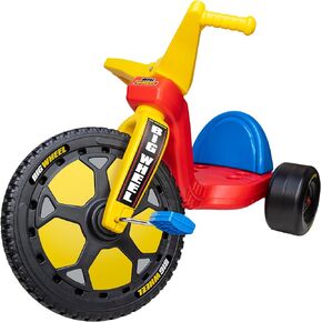 Schylling Big Wheel Speedster - Original Classic Ride On Bike - Low-Riding Tricycle with Adjustable Seat - Kids 3-7 Years Old up to 70 lbs