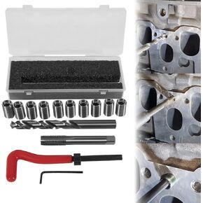 Bzcovac 1420 Engine Cylinder Head Bolts Thread Repair Kit for Honda, for Toyota 11.5mm x 1.5