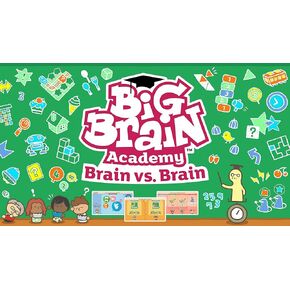 Big Brain Academy: Brain vs. Brain - Standard - Nintendo Switch [Digital Code]