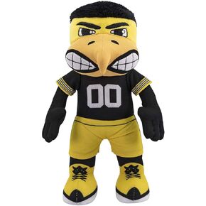 Bleacher Creatures Iowa Hawkeyes Herky The Hawk 10" Mascot Plush Figure - A Mascot for Play or Display